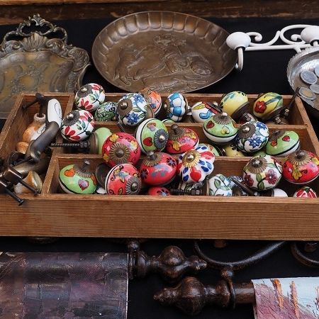 Handcrafted decorative knobs and hooks