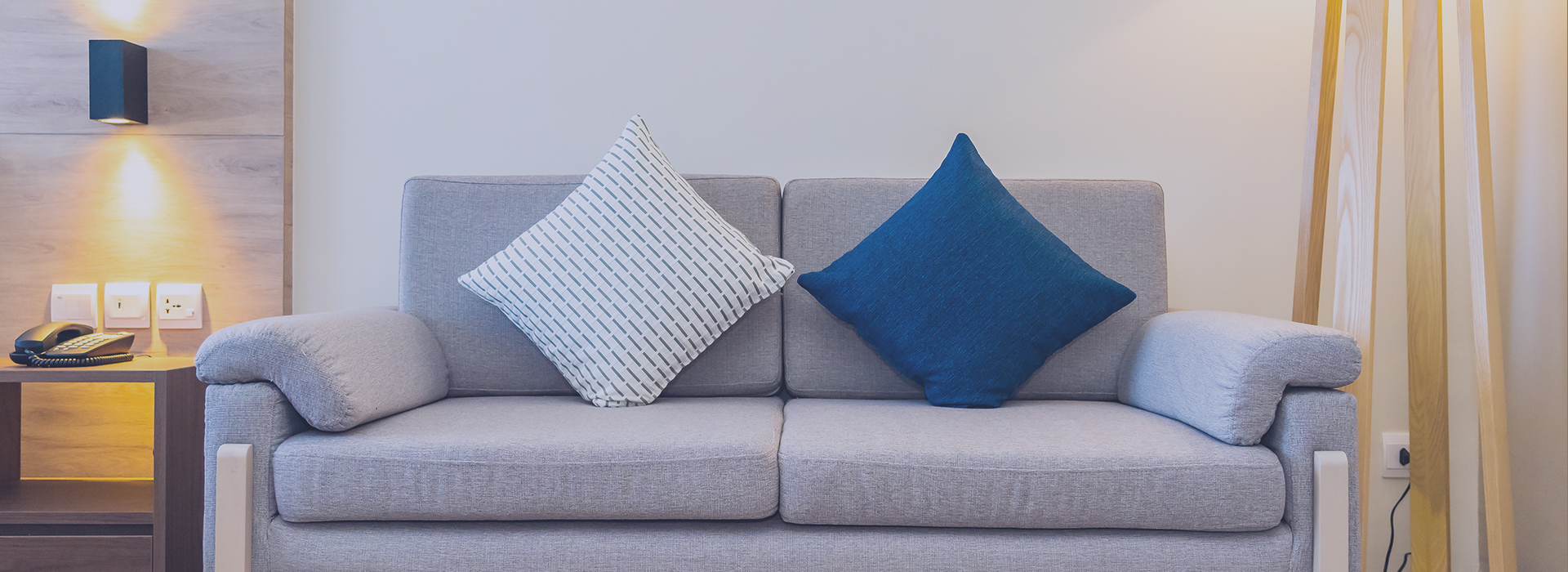 Handcrafted home furnishings styled in a warm interior setting